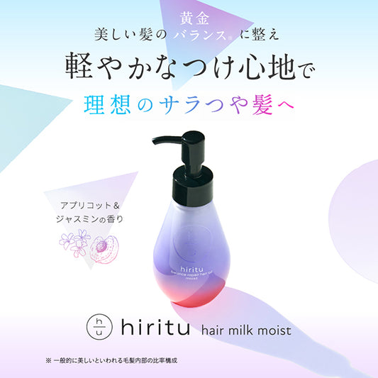 hiritu Balance Repair Hair Milk (Moist), 100ml