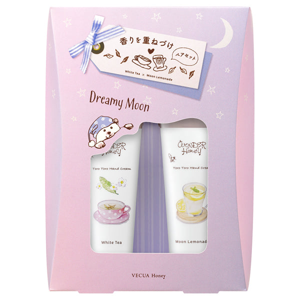 VECUA Honey Wonder Honey Dreamy Moon Hand Cream Set, 20g x 2