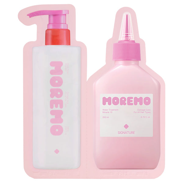moremo Super Repair Shampoo & Water Treatment Miracle 10 Signature Double Pouch Sachet, 10ml