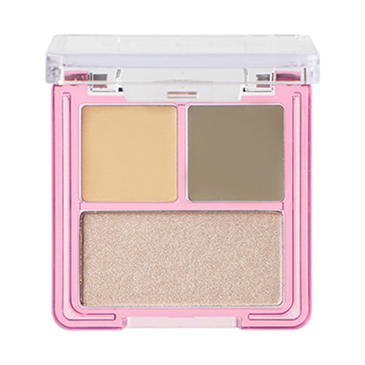 Hanamichi 3D Palette, Main Body, 01 Bone Frame Enhancement Greige, 3.8g