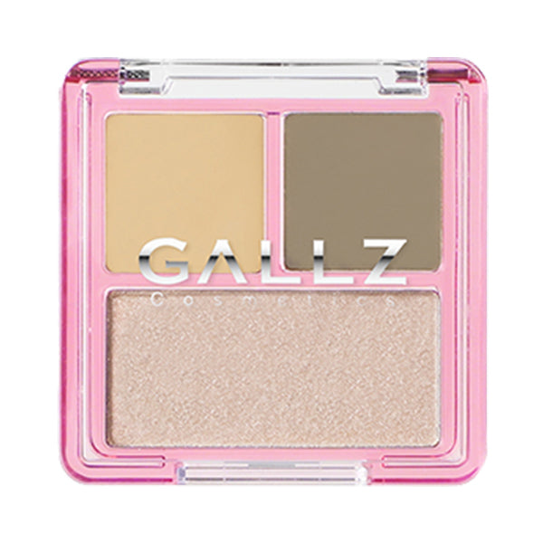 Hanamichi 3D Palette, Main Body, 01 Bone Frame Enhancement Greige, 3.8g