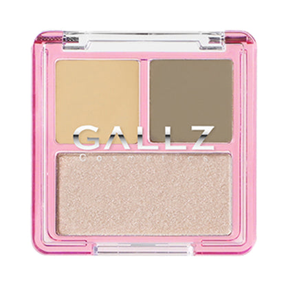 Hanamichi 3D Palette, Main Body, 01 Bone Frame Enhancement Greige, 3.8g