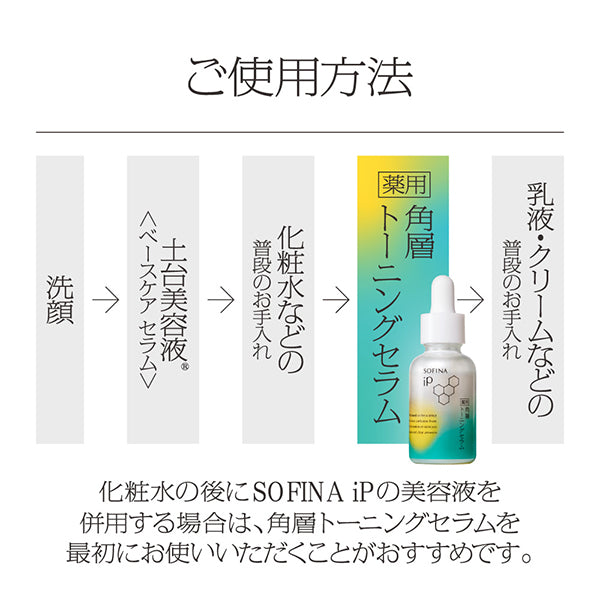 Sofina iP Medicated Stratum Corneum Toning Serum, 30ml