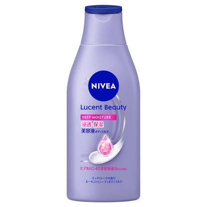 NIVEA Lucent Beauty Deep Moisture Body Milk, 200g (Rich Rose)