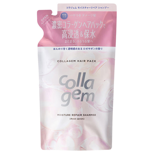 collagem Moisture Repair Shampoo Refill, 370ml