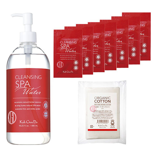 Cleansing Water Special Set, 480ml, 5ml x 7, 10 sheets