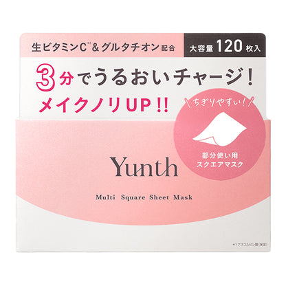Yunth Multi-Square Sheet Mask, 302ml (120 sheets)