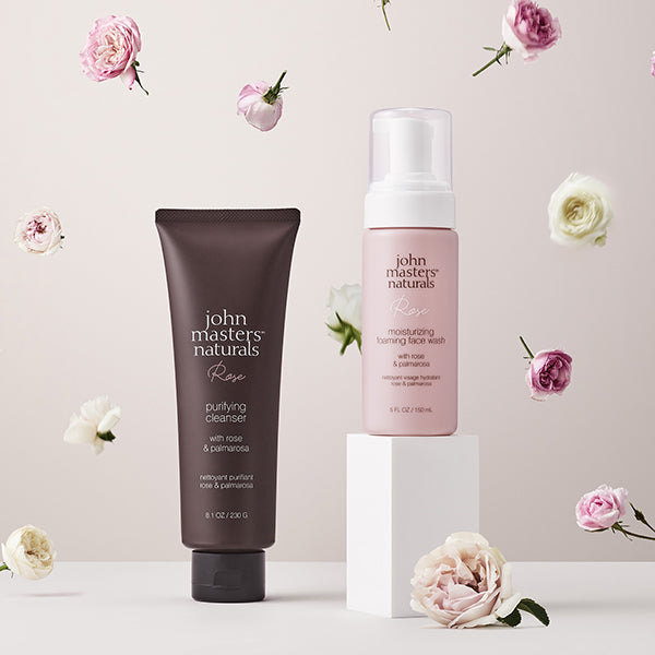 R&P Moisturizing Foaming Face Wash, 150ml, Sweet Rose Scent (Rose & Palmarosa)