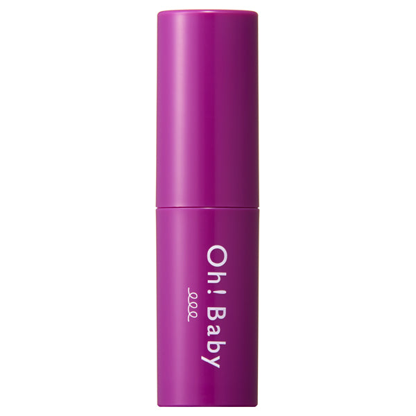 Oh!Baby Scrub Lip Balm, Wine Red, 4g, GP (Grape Scent)