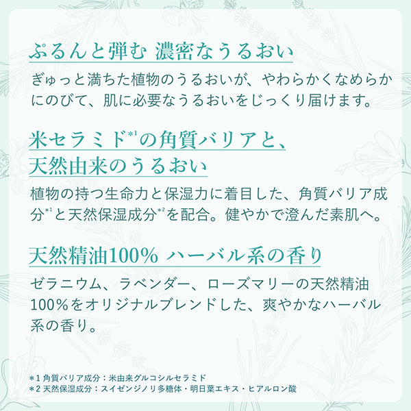 Intensive Essence [Moisture] N, 40ml, Fresh, Herbal scent