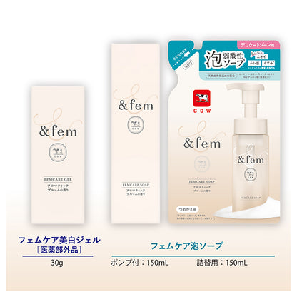 &fem Fem Care Foaming Soap Refill, 150ml