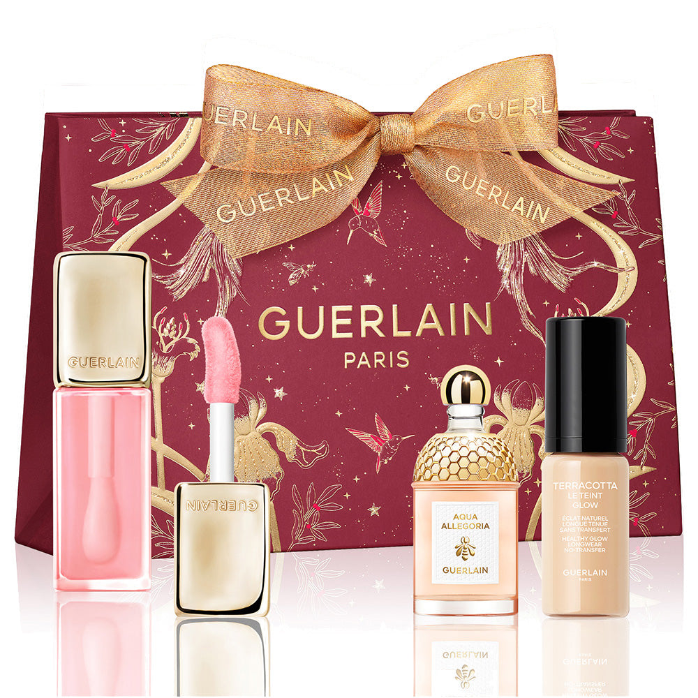 GUERLAIN KissKiss Bee Glow Oil 258 Set, 9.5ml