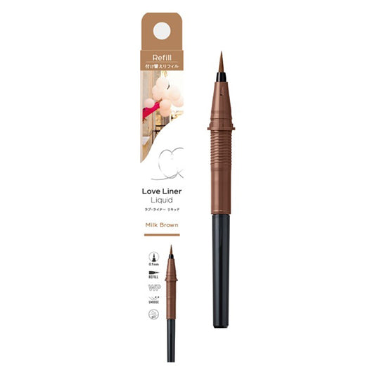 msh Love Liner Liquid Eyeliner R5, Refill, Milk Brown, 0.55ml