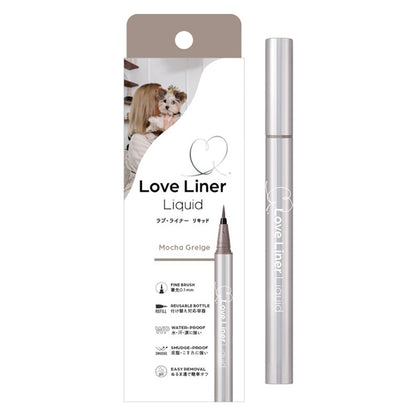 Love Liner Liquid Eyeliner R5, Mocha Greige, 0.55ml