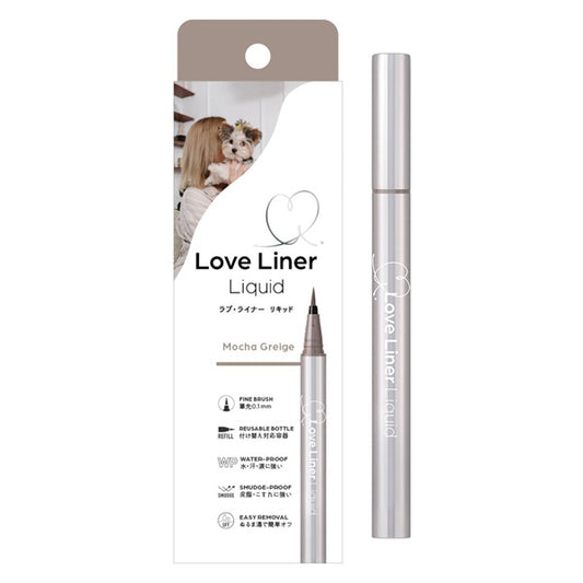 Love Liner Liquid Eyeliner R5, Mocha Greige, 0.55ml