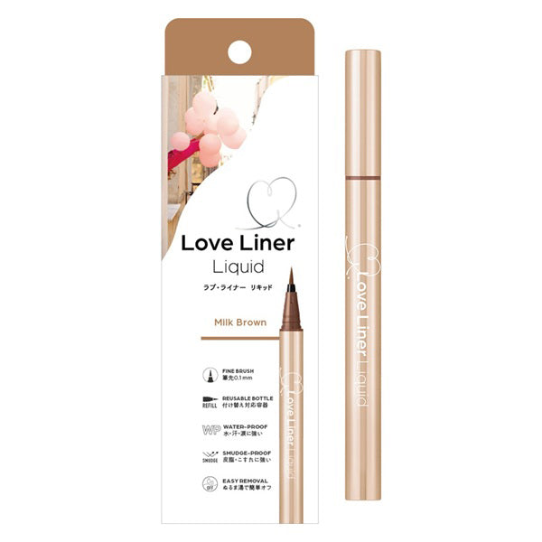 Love Liner Liquid Eyeliner R5, Milk Brown, 0.55ml