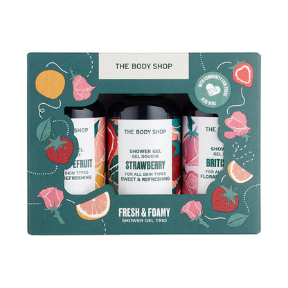 THE BODY SHOP Mini Shower Gel Trio, 60ml × 3