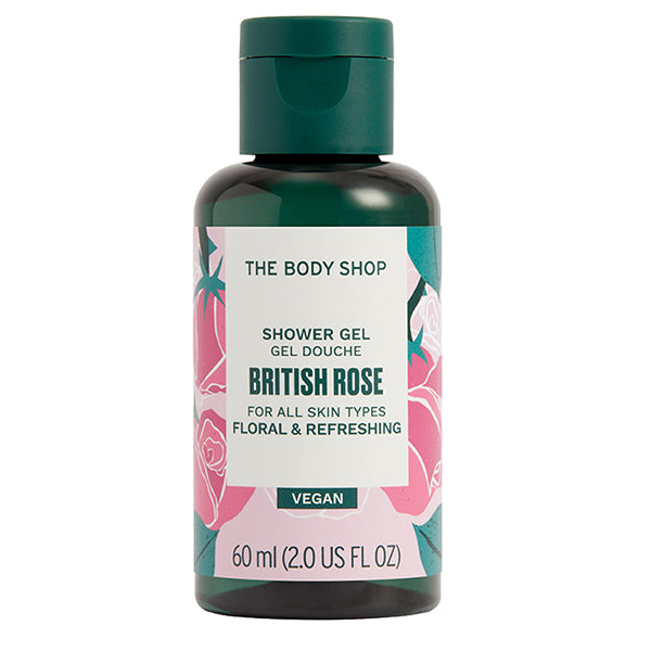 THE BODY SHOP Limited Edition Pouch Gift (British Rose), 60ml + 50ml + 30ml