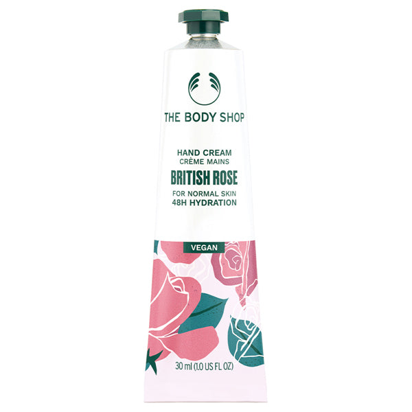 THE BODY SHOP Limited Edition Pouch Gift (British Rose), 60ml + 50ml + 30ml
