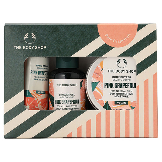THE BODY SHOP Limited Edition Mini Body Care Box PG, 60ml, 50ml, 30ml (Pink Grapefruit)