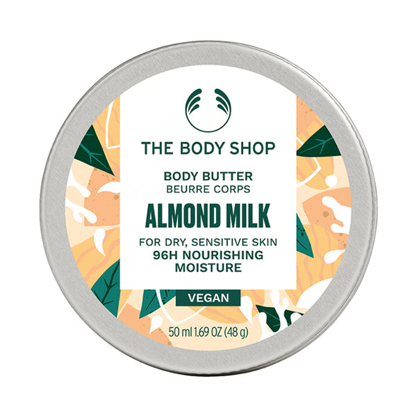 THE BODY SHOP Limited Edition Mini Body Care Gift (Almond Milk), 60ml + 50ml