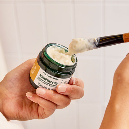 THE BODY SHOP AM & Oat Instant Comforting Mask (Almond Milk), 75ml