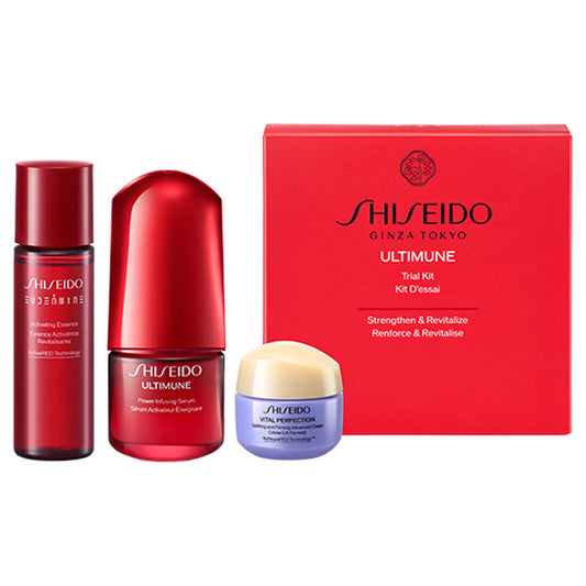 SHISEIDO Trial Kit, 30ml, 15ml, 15g