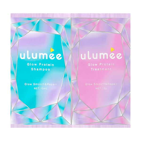 ulumee Glow Protein Shampoo & Treatment (Berry & Amber Muguet), 10ml, 10g