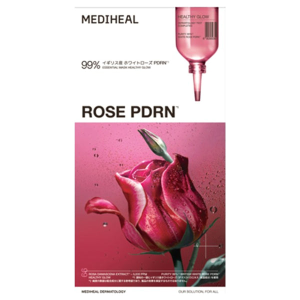 MEDIHEAL Rose PDRN Essential Mask Healthy Glow