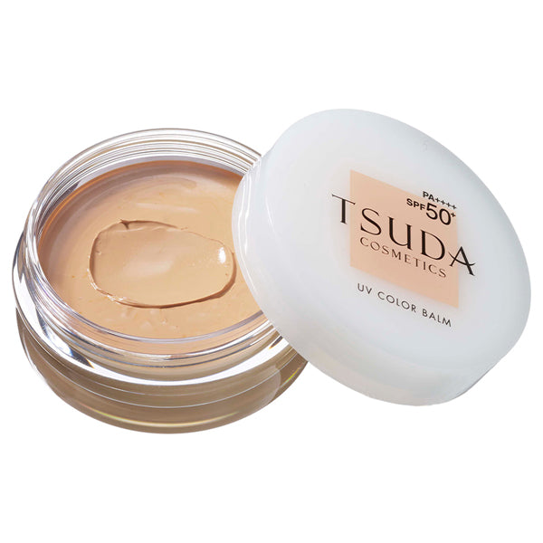 TSUDA COSMETICS UV Color Balm SPF50, Light Beige, 18g