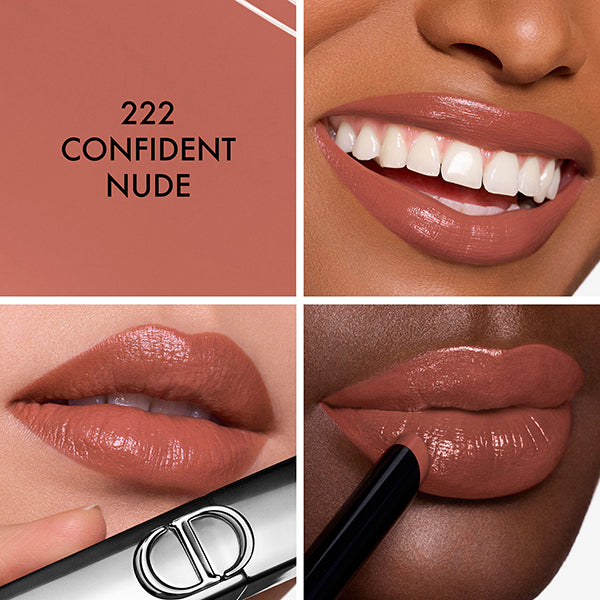 Rouge Dior On Stage, 222 Confident Nude Shine (Limited Edition)