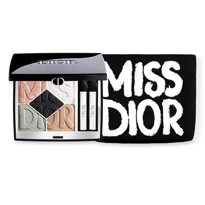 Diorshow 5 Couleurs Lipstick in Bold Black with Pouch