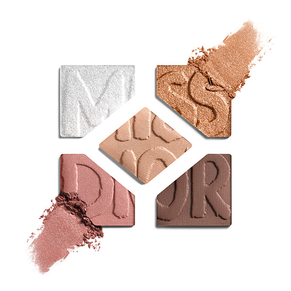 Diorshow 5 Couleurs (664 Wild Beige) with pouch