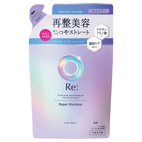LUCIDO-L RE Repair Shampoo Refill, 300ml