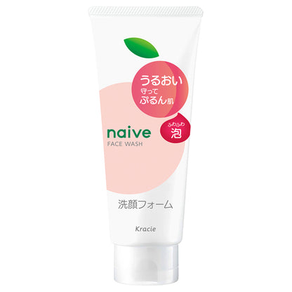naïve Facial Cleansing Foam, 120g (Moisturizing)