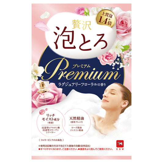 Oyumonogatari Premium Foaming Bath, 40g (Luxury Floral)