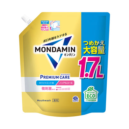 MONDAMIN Premium Care White Mint Refill, 1700ml