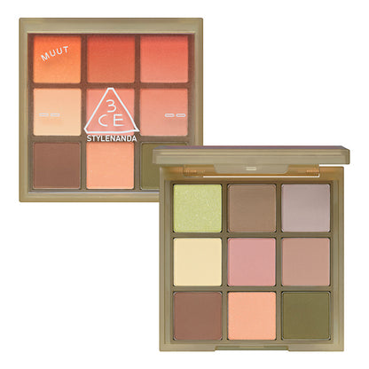 3CE Multi Eye Color Palette P, Olive Grove, 8g