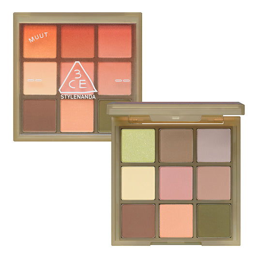 3CE Multi Eye Color Palette P, Olive Grove, 8g