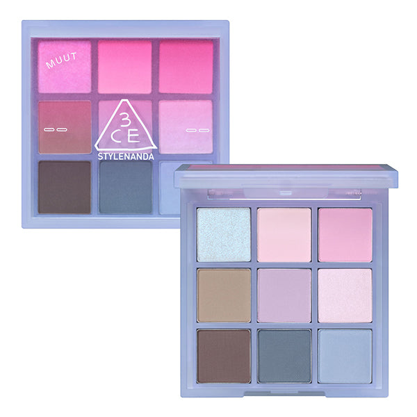 3CE Multi Eye Color Palette O, Chill Wave, 8g