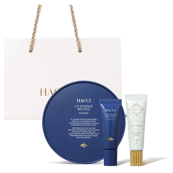 HACCI Moist Lip Manuka Set (Honey Sweet & Bouquet Blanc)