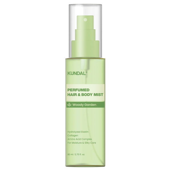 KUNDAL Perfume Hair & Body Mist, 80ml (Woody Garden)