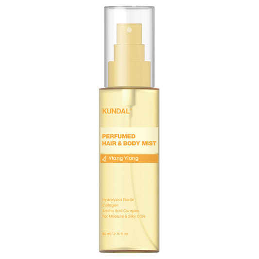 KUNDAL Perfumed Hair & Body Mist, 80ml, Ylang Ylang