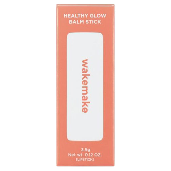 WAKEMAKE Healthy Glow Balm Stick, 01 Shower Peach, 3.5g