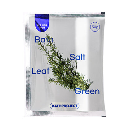 BATH PROJECT BATH SALT (Leaf Green), 50g