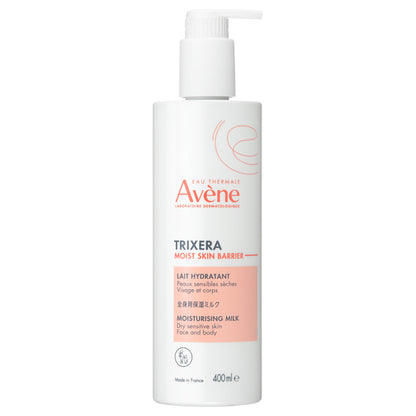 Trixera Moist Skin Barrier Milk, 400ml (Large), Airy Floral Scent