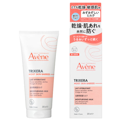 Trixera Moist Skin Barrier Milk, 200ml, Airy Floral Scent