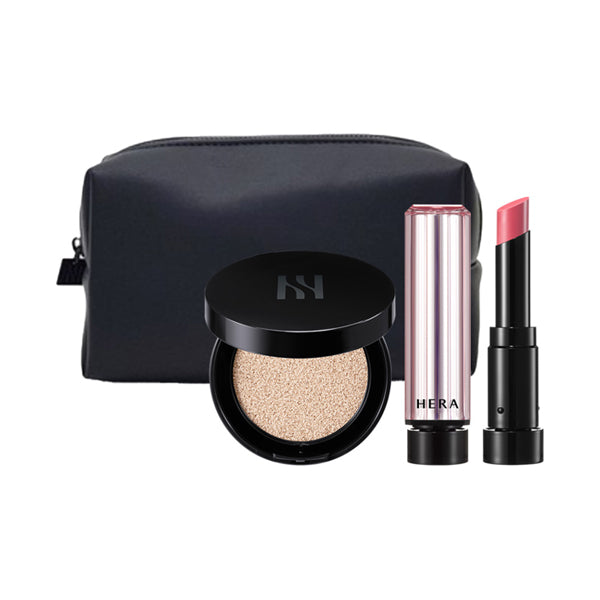 HERA Lasting Lip & Cushion Foundation Duo Set (with Original Pouch)