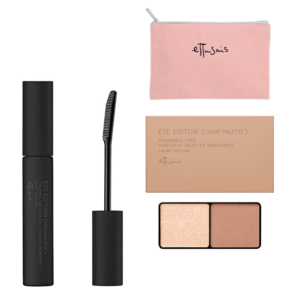 ETTUSAIS Eye Makeup Set with Original Flat Pouch