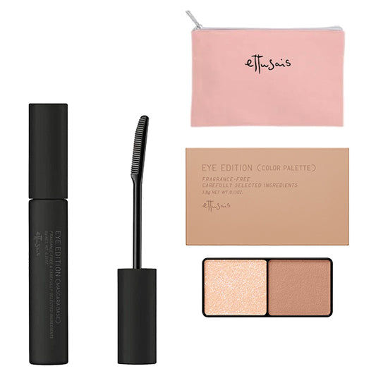 ETTUSAIS Eye Makeup Set with Original Flat Pouch
